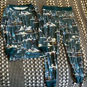 Little Sleepies Winter Train Pjs